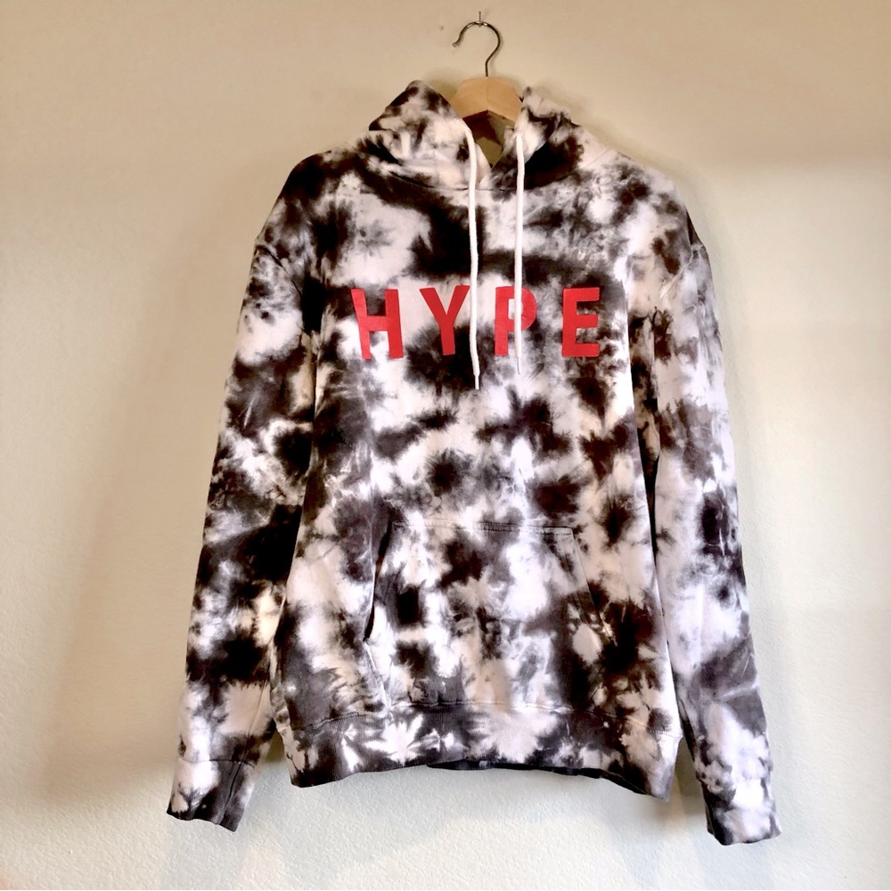 Brooklyn Laundry “Hype” Tie Dye Hoodie, M